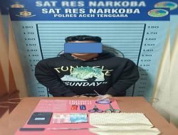 Pengedar Sabu Warga Desa Kuta Cingkam II Agara Dibekuk Polisi