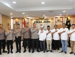 Mantapkan Persiapan PON, Ketua KONI Aceh Temui Kapolda