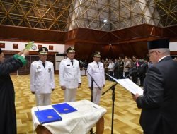 Pj Gubernur Lantik Tiga Penjabat Kepala Daerah