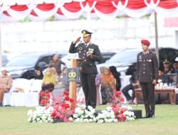 Polres Aceh Selatan Gelar Upacara Peringatan Hari Bhayangkara ke-78