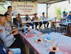 Lewat Jumat Curhat, Kapolres Aceh Selatan Sampaikan Imbauan Kamtibmas Jelang Pilkada