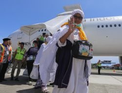 Kloter 9 Tiba, sudah 3.525 Jemaah Aceh Kembali