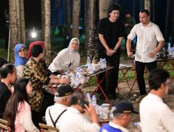 Presiden Jokowi Ajak Influencer Makan Malam di Glamping IKN