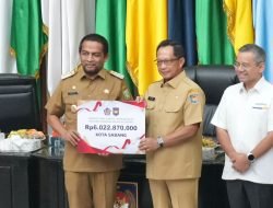 Pemko Sabang terima Penghargaan Insentif Fiskal dari Mendagri