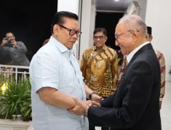 Ditemui Agung Laksono, Wali Nanggroe Titip Pesan kepada Presiden RI