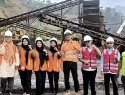 PT PSU Menerima Kunjungan Tim dari Program Studi Teknik Pertambangan USK