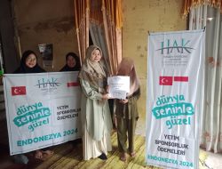 Anak Yatim Aceh Selatan terima Bantuan Masyarakat Turki