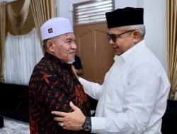 Pj Gubernur Silaturrahmi ke Kediaman Ulama Karismatik Aceh