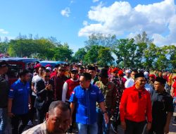 Ribuan Pendukung Pasangan ADAB Berkumpul di Kota Jantho