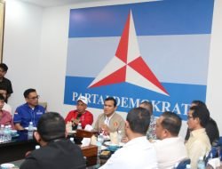 Petinggi Partai Pengusung Mualem Dek Fad Gelar Rapat Perdana di Kantor Demokrat