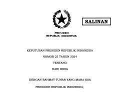 Presiden Jokowi Tetapkan 15 Januari sebagai Hari Desa