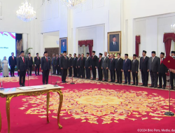 Presiden Lantik 3 Menteri dan 1 Wamen