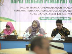 Banleg Gelar RDPU Raqan RPJP Banda Aceh Tahun 2025-2045