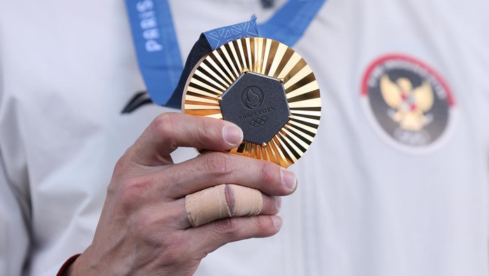 Bonus Raih Emas di Olimpiade/Foto: Getty Images/Luke Hales