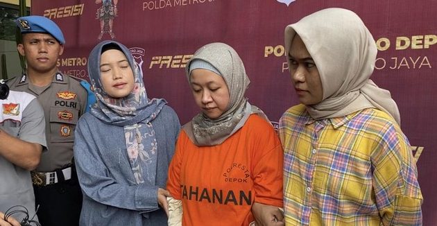 Meita Irianty, pemilik daycare tersangka penganiayaan anak balita di Depok (detikcom)