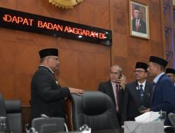 Bahas Nota Keuangan Tepat Waktu, Pj Gubernur Safrizal Apresiasi DPRA
