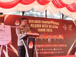 Deklarasi Kampanye Damai, Kapolres Minta Hindari Bentuk Provokasi 