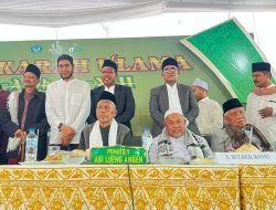 Di Muzakarah Ulama Se-Aceh, Abu Paya Pasi Doakan Kemenangan untuk Sulaiman Tole & Mualem