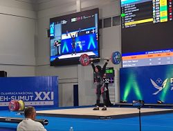 Jabar dapat Emas, Aceh Perak dari Cabor Angkat Besi Nomor 76 Kilogram Putri