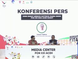 Jawa Barat Targetkan Hattrick Juara Umum di PON XXI 2024