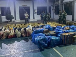 TNI AL Gagalkan Penyelundupan Ayam dan Kosmetik Ilegal