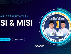 Ini Visi Misi Pasangan Darmansah-Sudirman