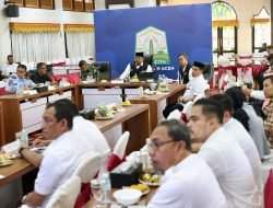 Pj Gubernur Safrizal Pimpin Rapat Persiapan Kunjungan Presiden RI untuk Pembukaan PON XXI Aceh-Sumut 2024