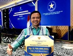 Berhasil Turunkan Angka Stunting, Abdya Terima Penghargaan Dari Wapres