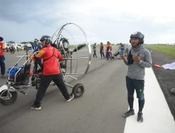 Cabor Paramotor Tersisa Dua Mata Lomba