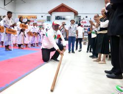 Buka Pertandingan Cabor Kempo, Pj Gubernur Safrizal: Bertandinglah dengan Terhormat