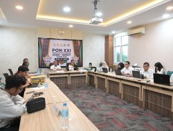 PB PON Wilayah Aceh Gelar Rapat Persiapan Kepulangan Atlet PON XXI Aceh-Sumut