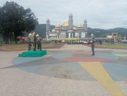 Sambut HUT TNI Ke-79, Kodim 0108/Agara Gelar Lomba PBB Tingkat Pelajar