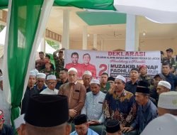 Ulama Alumni Dayah Abu Tanoh Mirah Deklarasikan Dukung Mualem-Dek Fadh