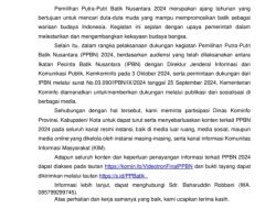 Kementerian Kominfo RI Resmi Buka Pemilihan Putra Putri Batik Nusantara 2024