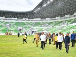 Presiden Jokowi Resmikan Stadion Utama Sumatra Utara