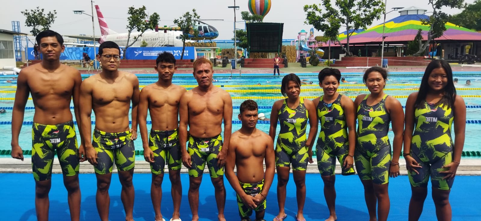 Kontingen para perenang difabel Jawa Timur mengawali latihan perdana mereka, Kamis (3/10/2024). Jelang pelaksanaan Pekan Paralimpik Nasional (Peparnas) XVII tahun 2024, para atlet bertekad mengukir prestasi dan membanggakan daerahnya. - Foto:Mc.Jatim