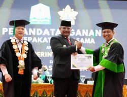 Pj Gubernur Safrizal Sampaikan Orasi Ilmiah pada Peringatan 42 Tahun Fakultas Kedokteran USK