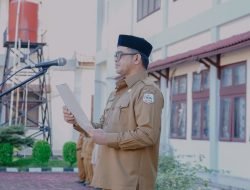 Pj. Bupati Aceh Tenggara Gelar Apel Gabungan Perdana Bersama ASN