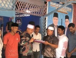 Darmansah Kukuhkan Tim Pemenangan IDAMAN Kecamatan Bakongan dan Kota Bahagia