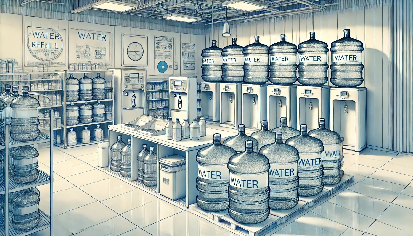 Ilustrasi Galon AMDK Polikarbonat yang ramah lingkungan. Foto Istimewa/InfoPublik