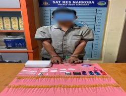 Pengedar Sabu Warga Lawe Sigala-Gala di Bekuk Satresnarkoba Polres Agara