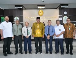Ketua Pengadilan Tinggi Banda Aceh, Jamu Penjabat Gubernur Safrizal