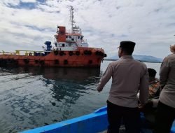 Cuaca Ekstrem, Polsek Ulee Lheue Lakukan Patroli Laut