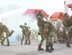 Beladiri Taktis Meriahkan Peringatan HUT Ke-79 TNI di Banda Aceh