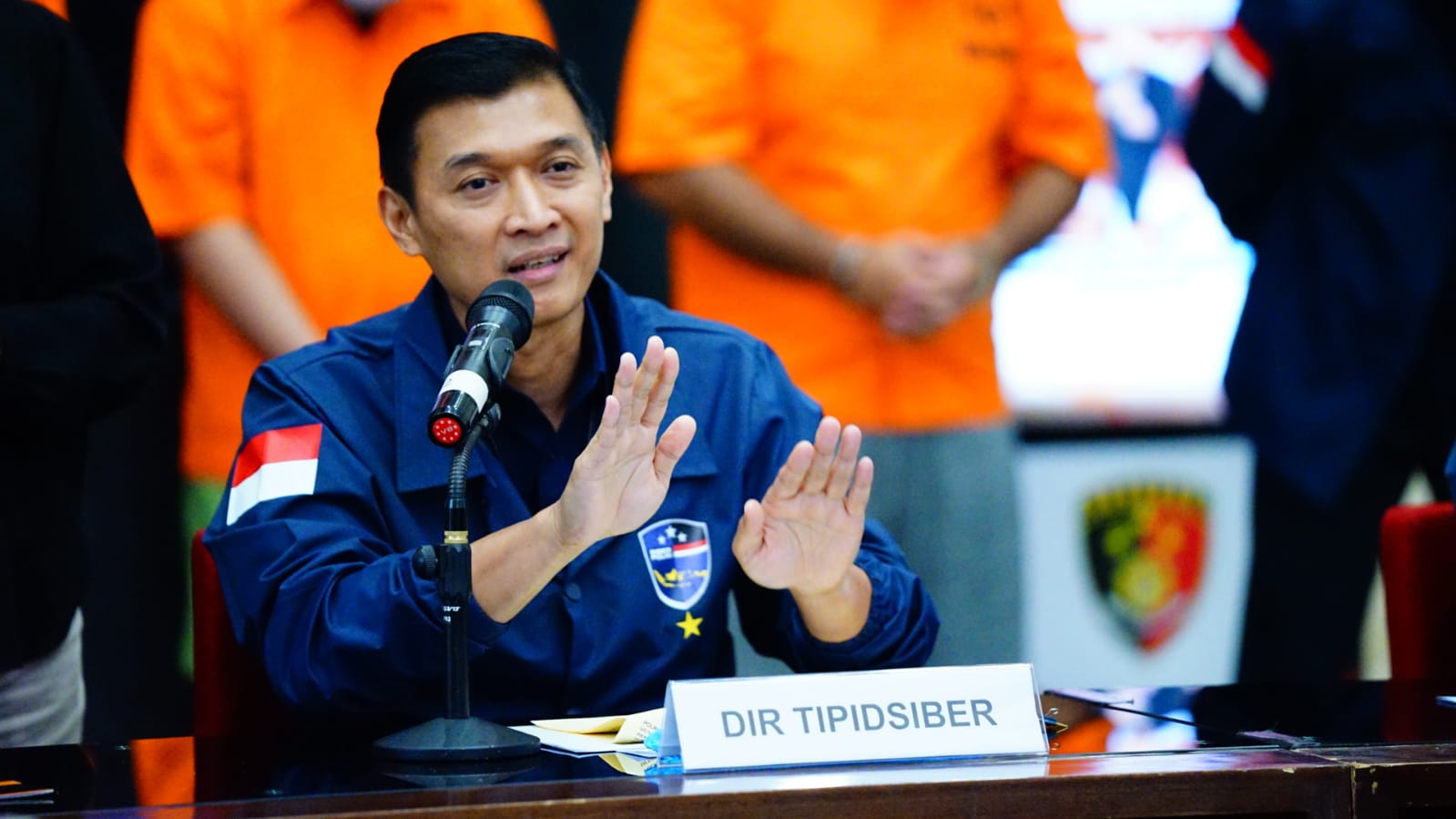 Direktur Tindak Pidana Siber Bareskrim Polri Brigjen Himawan Bayu Aji