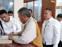 Satreskrim Polres Aceh Tengah Geledah Kantor Dinas Perdagangan