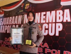 Brigadir Dewi Muftian Raih Juara Tiga Kejuaraan Menembak Kapolda Cup