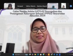 Kepala PSGA UIN Ar-Raniry Jadi Panelis di Uji Publik Seleksi Satgas PPKS Umuslim Bireuen