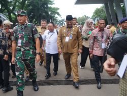 Pj Gubernur Safrizal Hadiri Undangan Rakornas Presiden Prabowo