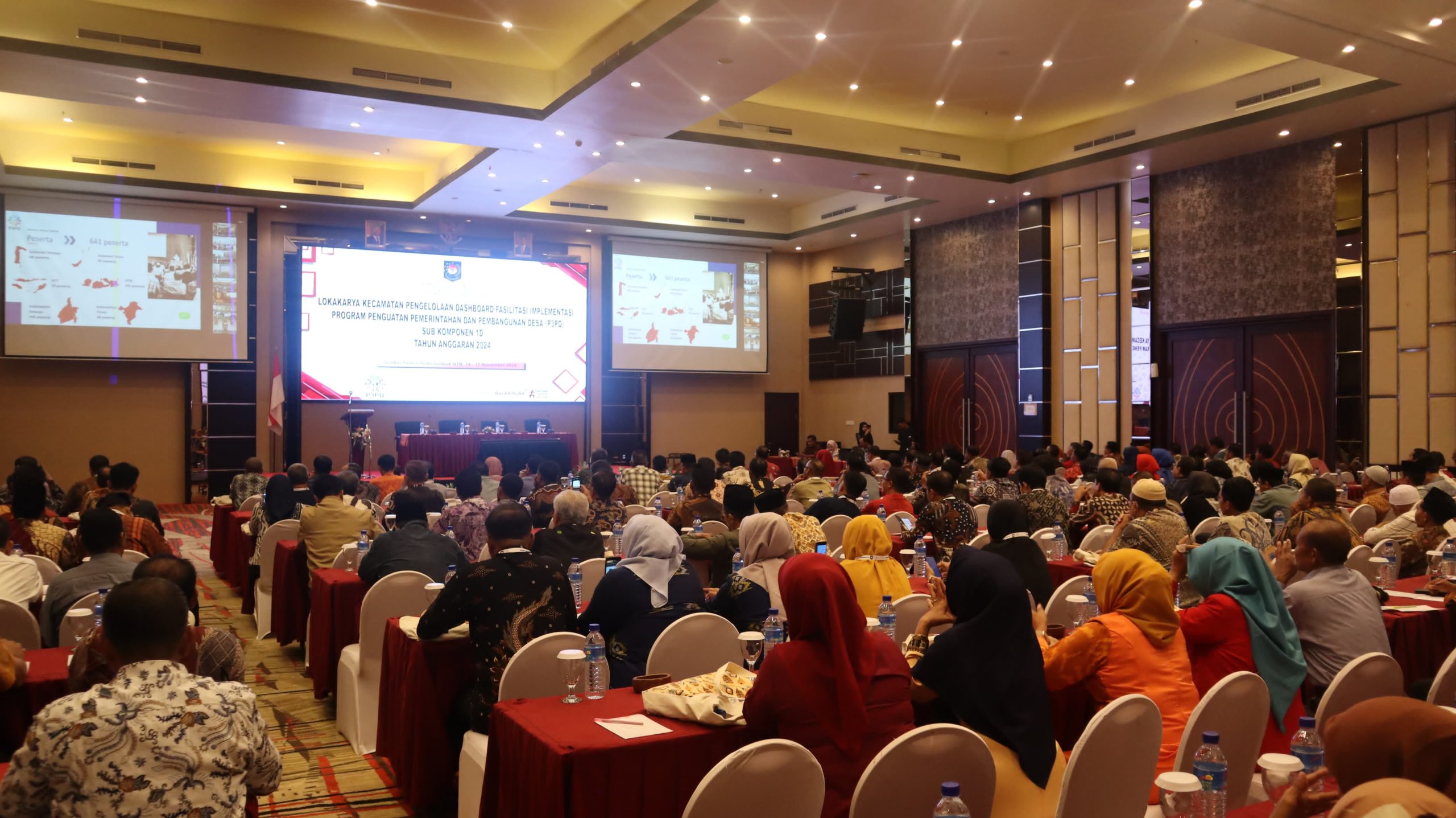 Ditjen Bina Administrasi Wilayah Kemendagri menggelar Program Penguatan Pemerintahan dan Pembangunan Desa (P3PD) di Jakarta, 13-17 November 2024. Kemendagri